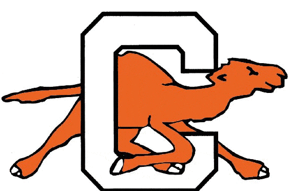 Campbell Fighting Camels 1993-2004 Alternate Logo vinyl decal